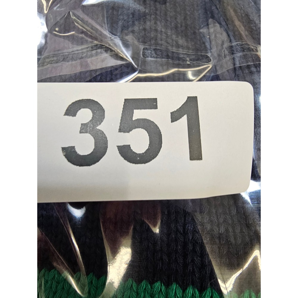 GAP Womens‎ Navy Green Striped Cotton Crewneck Sweater XS NWT New 351 - Picture 7 of 7